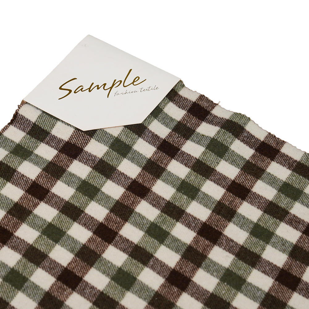 100% iné, 410G/M zelená, hnedá a biela, tvídová priadza, ML-701234